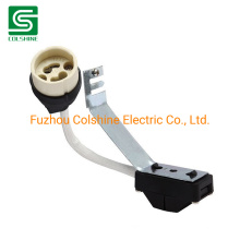 GU10 Connector Ceramic Lamp Holder with Terminal Block and Bracket